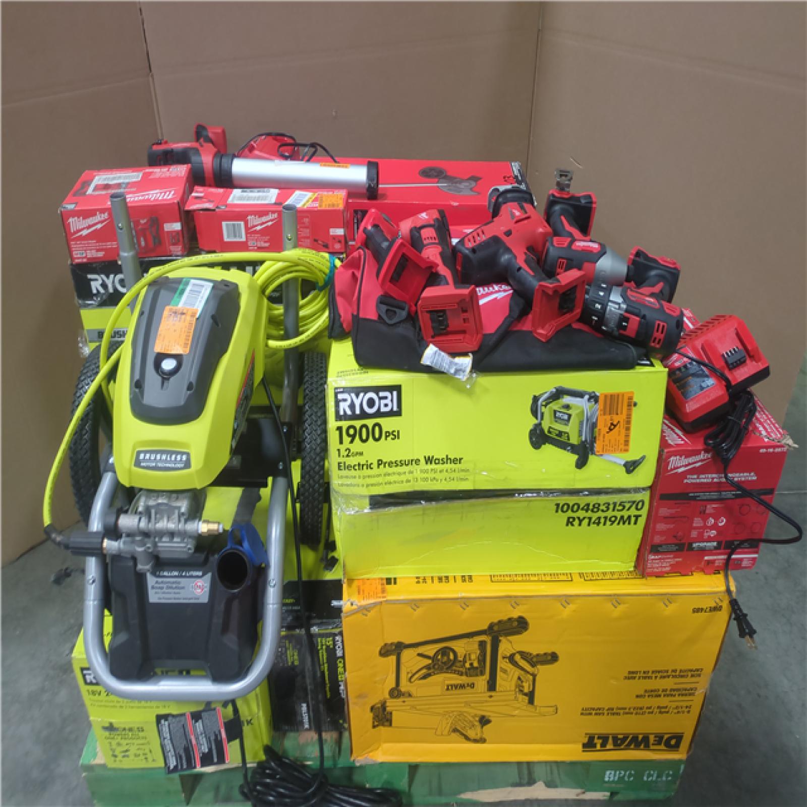 CALIFORNIA AS-IS TOOL PALLET