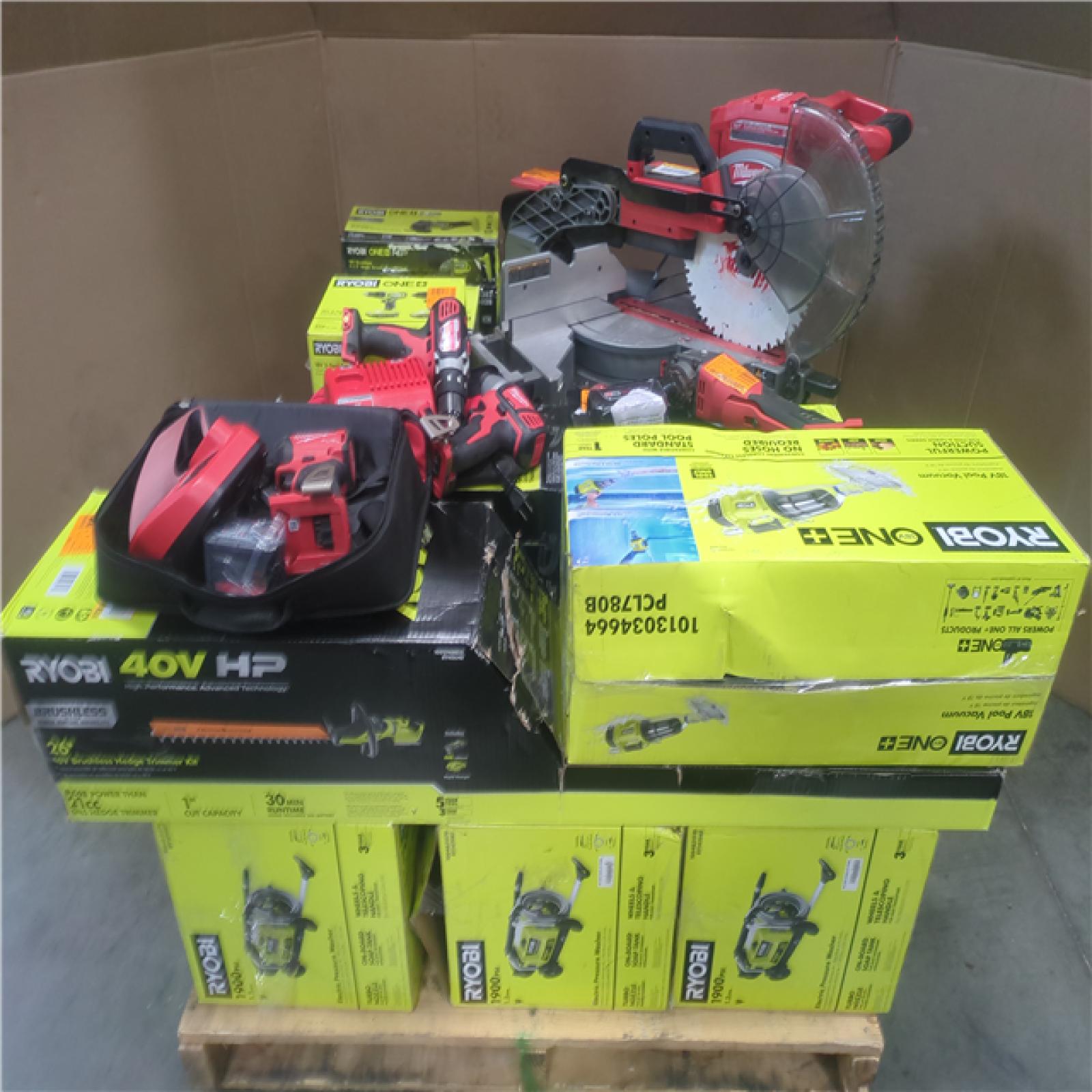 CALIFORNIA AS-IS TOOL PALLET