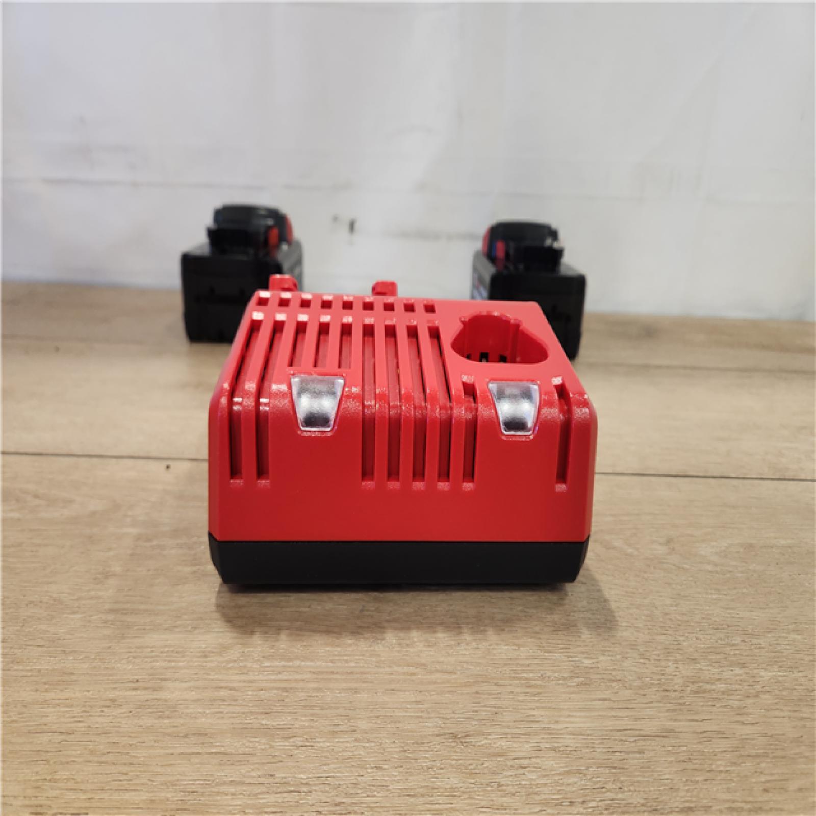 AS-IS- Milwaukee 18-Volt Lithium-Ion High Output Starter Kit