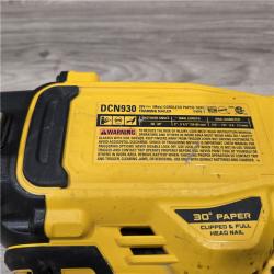 AS-IS DEWALT 20V 30 Degree Cordless Framing Nailer (Tool-Only)