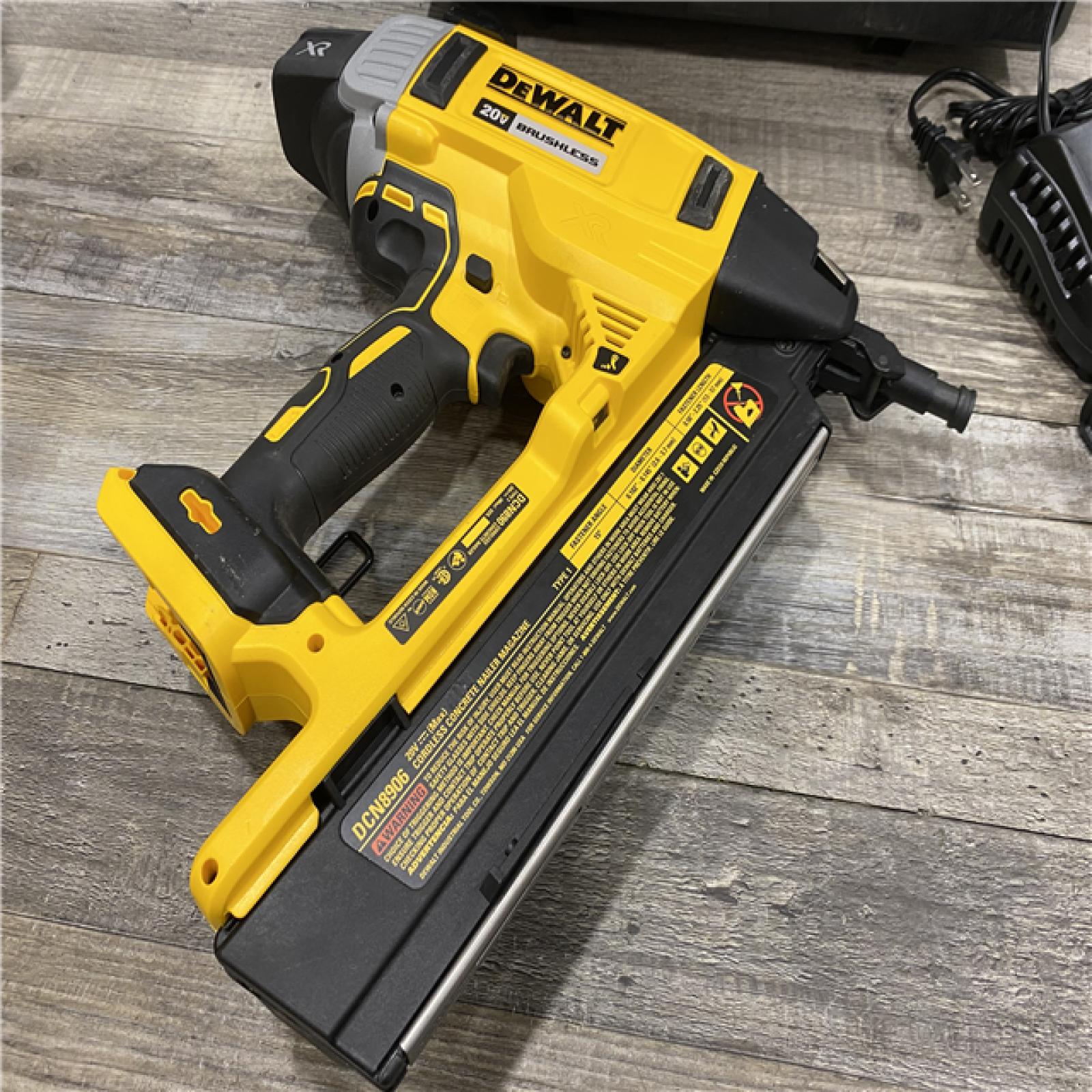 AS-IS DEWALT 20-Volt Lithium Ion Cordless Concrete Nailer