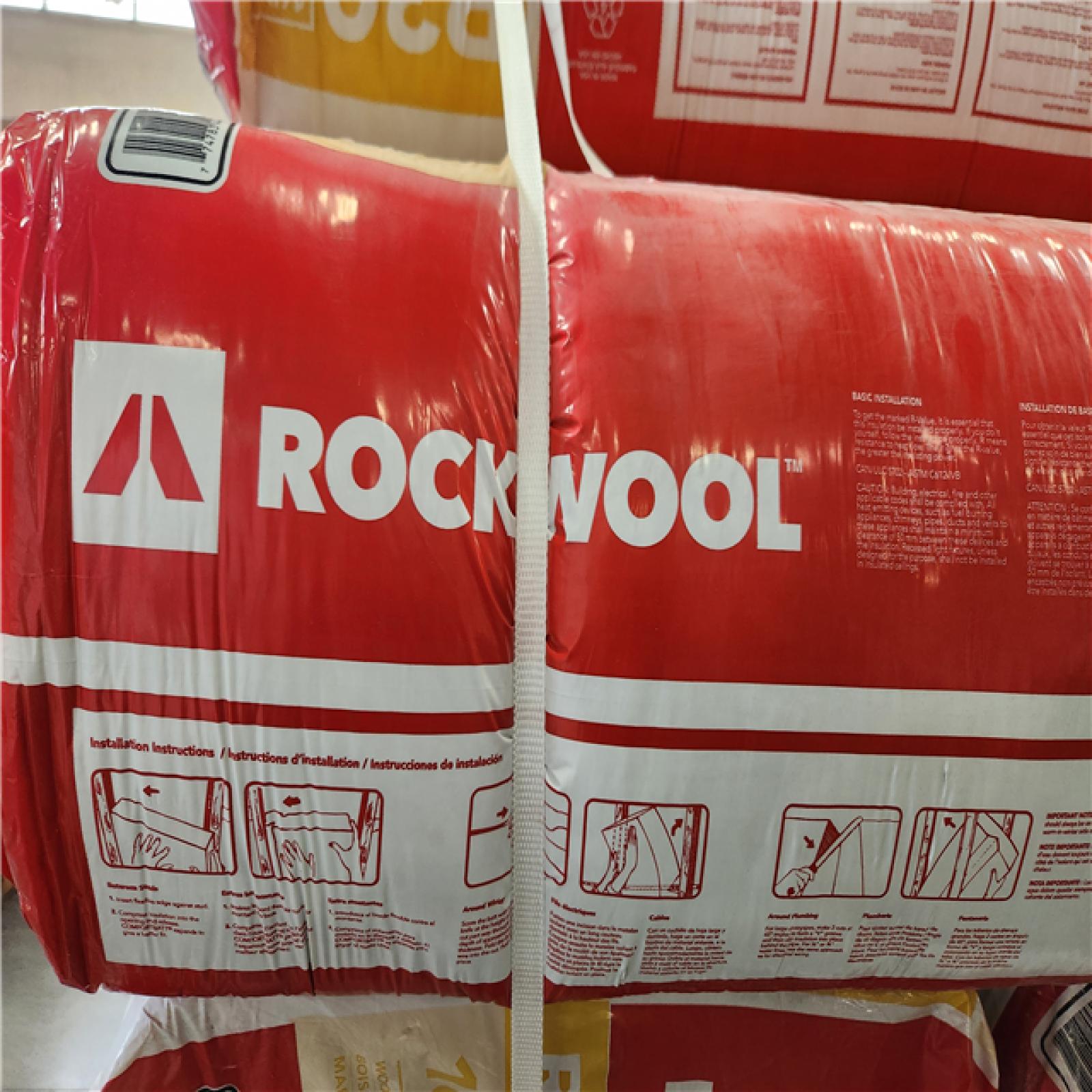 Phoenix AS-IS ROCKWOOL R-30 Comfortbatt 7-1/4 in. x 15 in. x 47 in. Fire Resistant Stone Wool Insulation Batt (149 sqft)