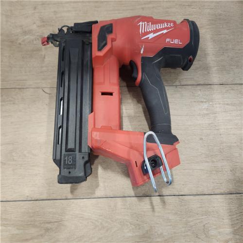 AS-IS- Milwaukee FUEL 18-Volt Lithium-Ion Brushless Cordless Gen II 18-Gauge Brad Nailer (Tool-Only)