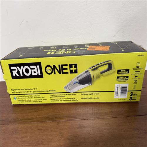 California NEW Sealed Box Ryobi 18V Wet/Dry Hand Vaccum (Tool Only)