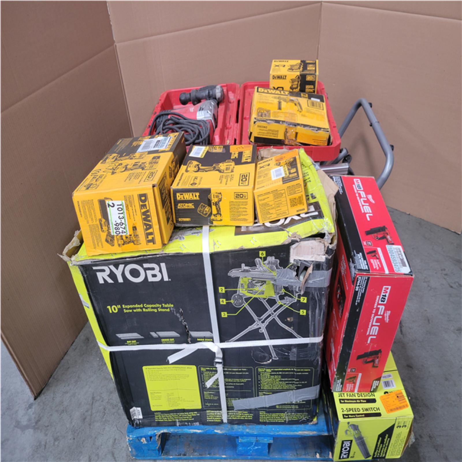 CALIFORNIA AS-IS TOOL PALLET