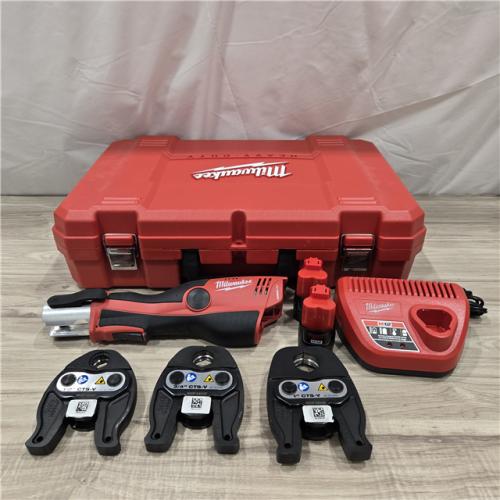 AS-IS MILWAUKEE 12V Force Logic Cordless Press Tool Kit