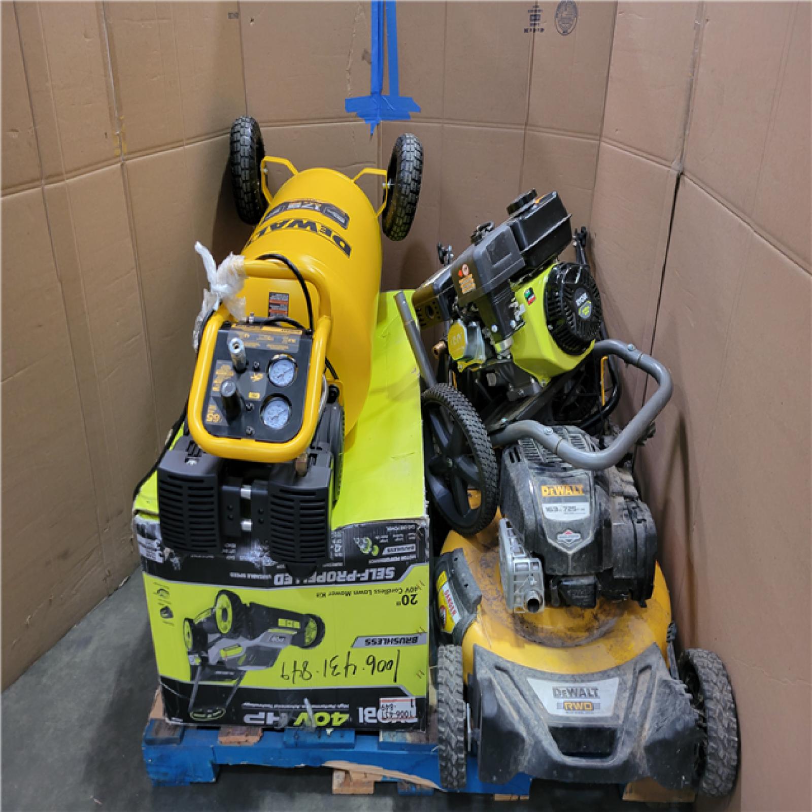 CALIFORNIA AS-IS OUTDOOR POWER EQUIPMENT