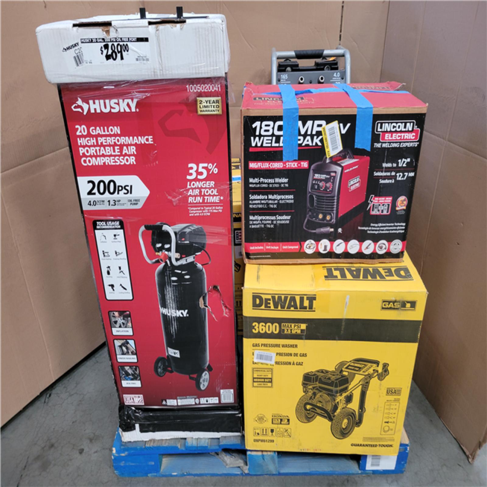 CALIFORNIA AS-IS OUTDOOR POWER EQUIPMENT