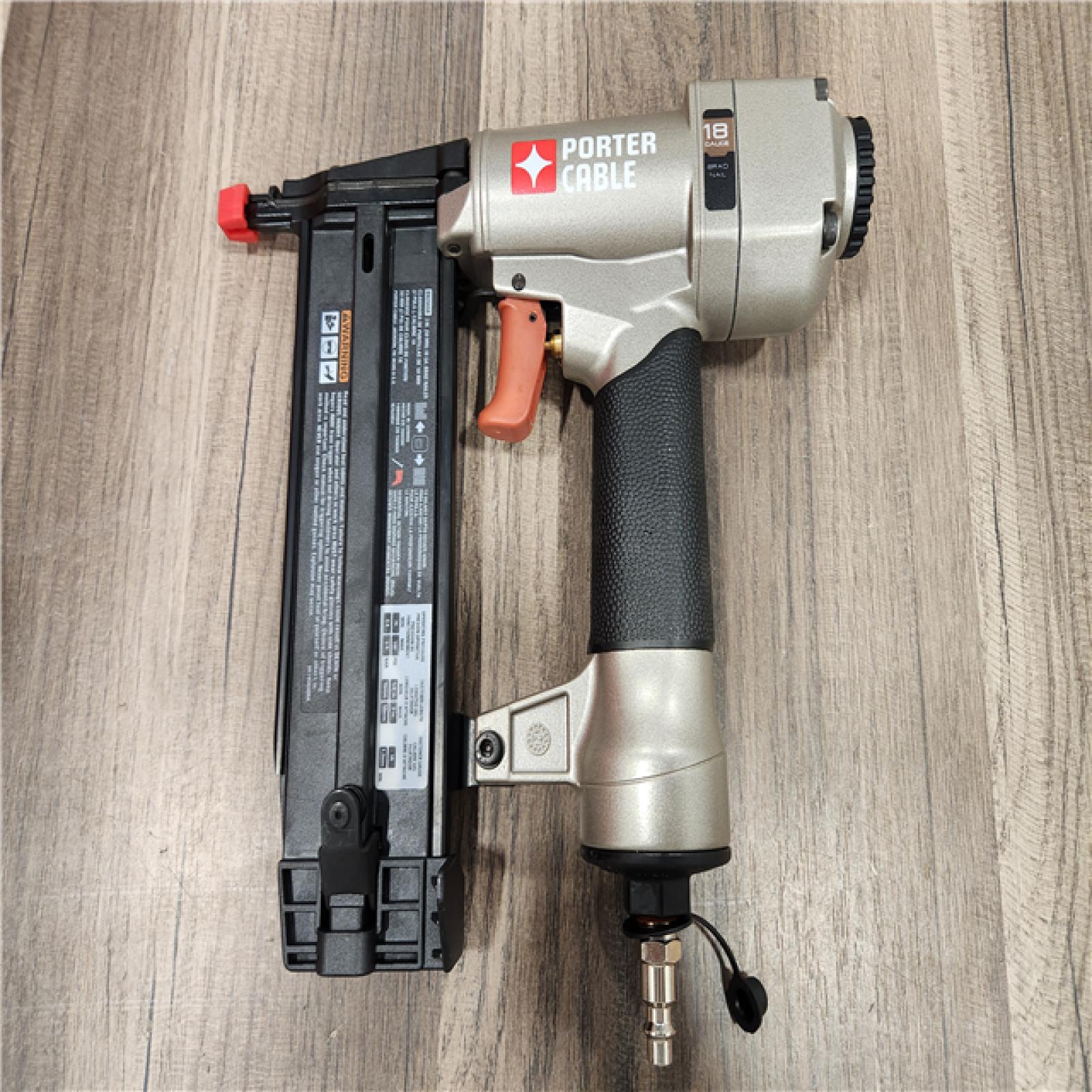 AS-IS- Porter-Cable 18-Gauge Pneumatic Brad Nailer