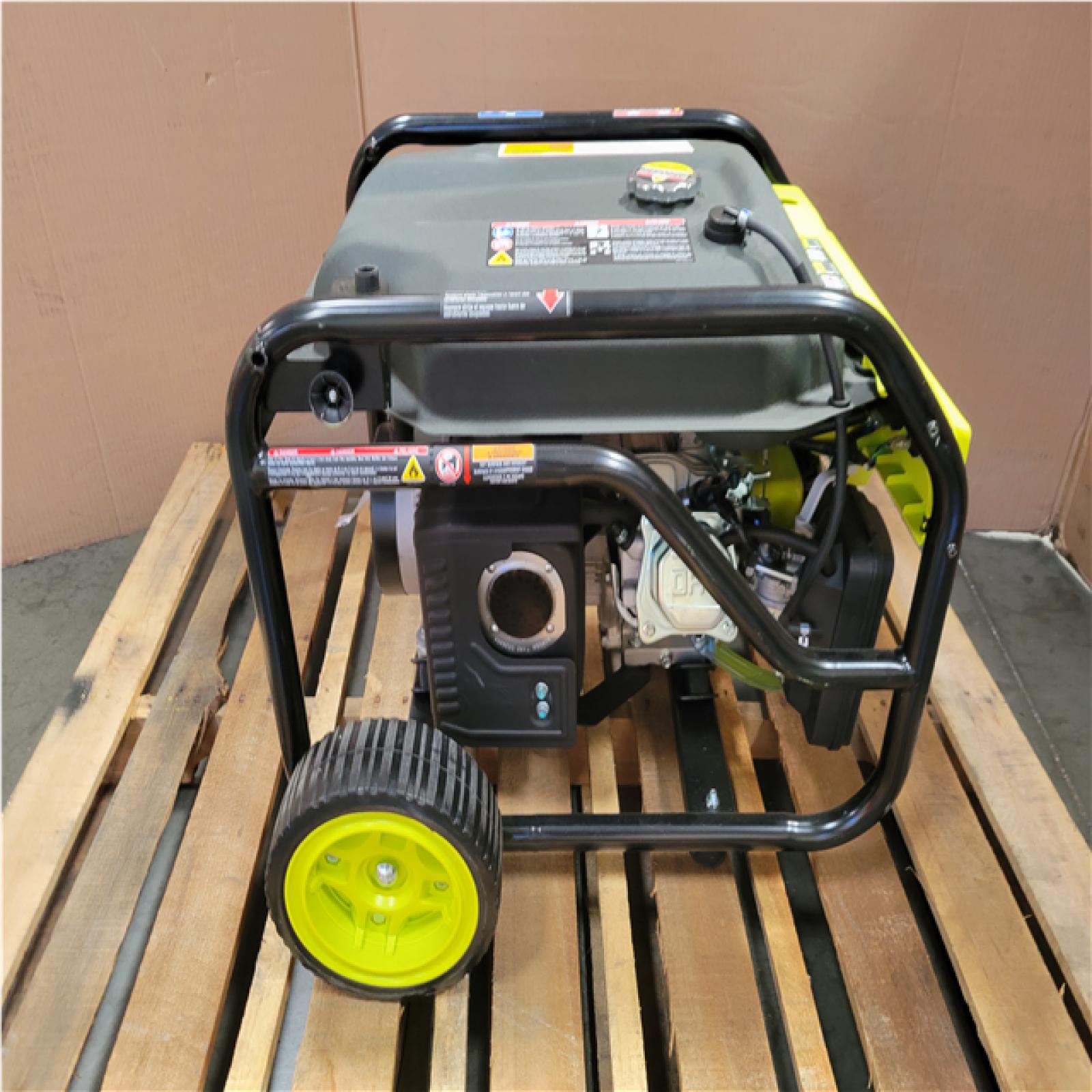 CALIFORNIA AS-IS RYOBI 4 500/3 600- WATT GENERATOR