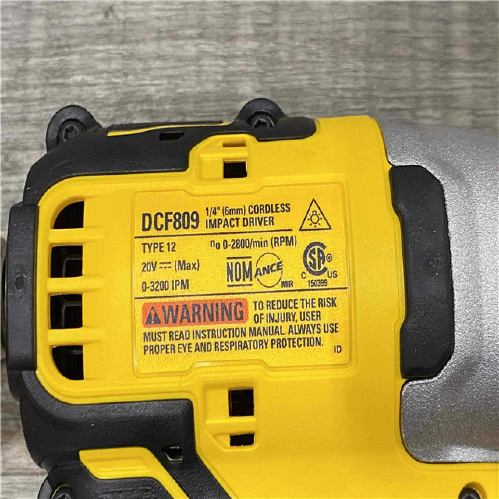 AS-IS DEWALT ATOMIC 20-Volt Lithium-Ion Cordless Brushless Combo Kit (4-Tool)