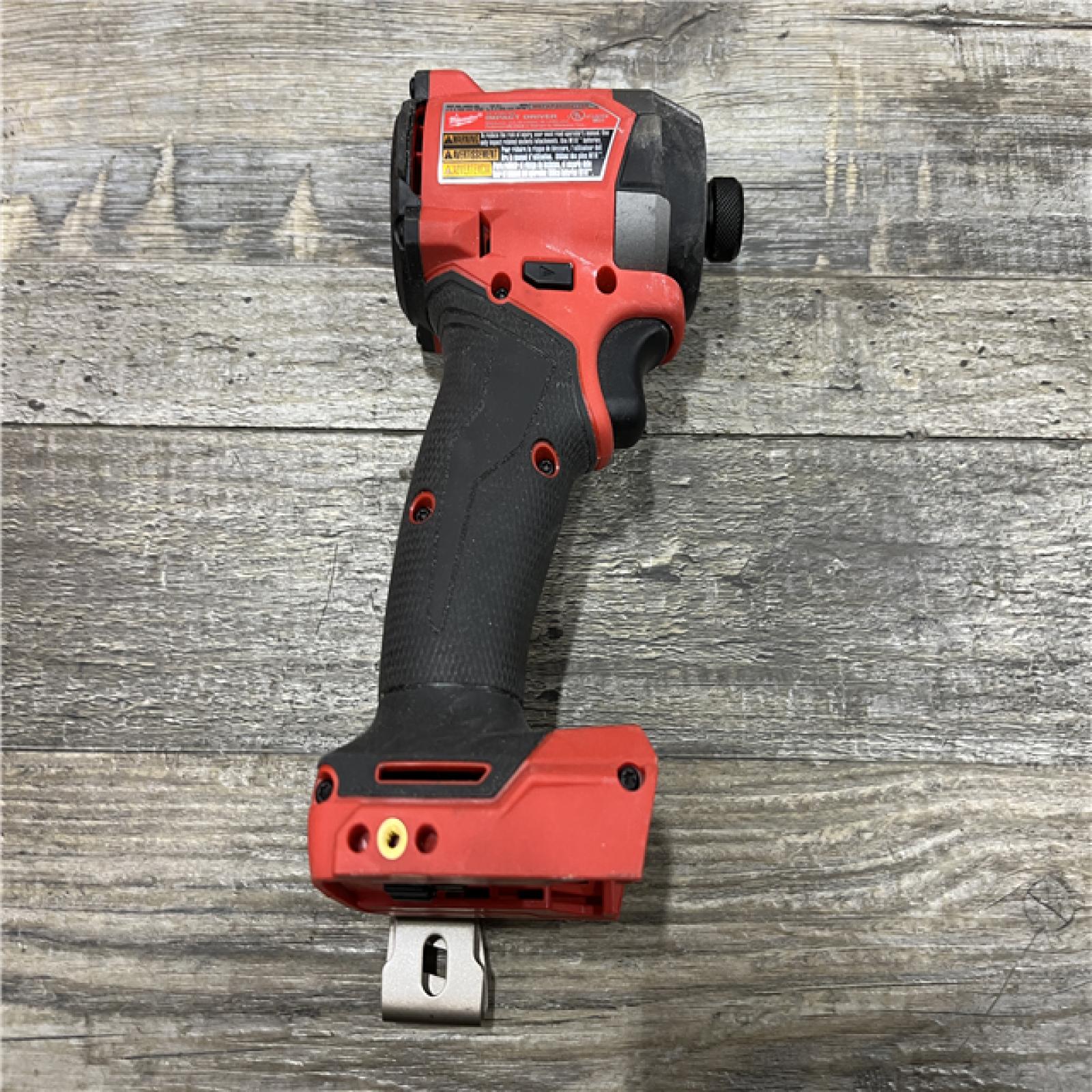 AS-IS Milwaukee FUEL 18V Lithium-Ion Brushless Cordless 1/4 in. Hex Impact Driver Kit