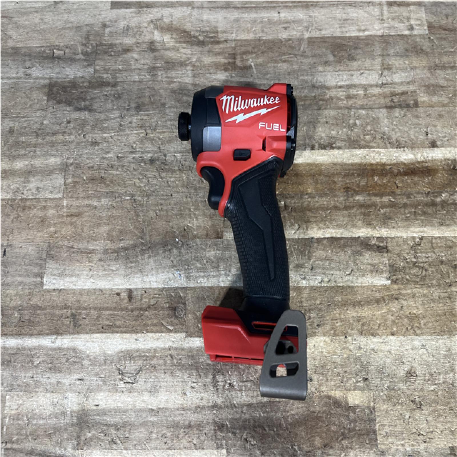 Houston Location AS-IS Milwaukee FUEL 18V Lithium-Ion Brushless Cordless 1/4 in. Hex Impact Driver (Tool-Only)