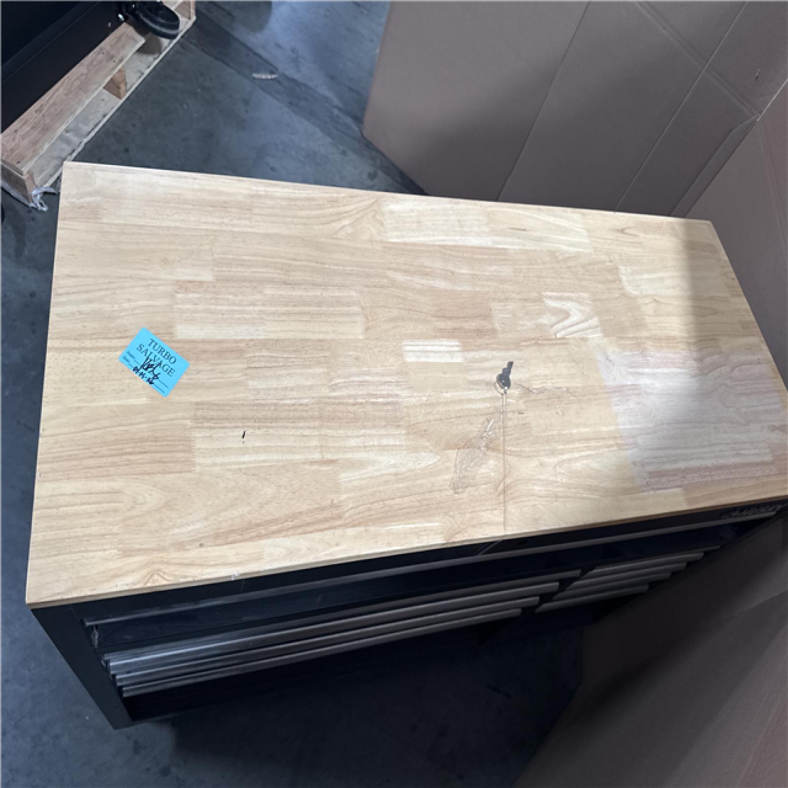 CALIFORNIA AS IS HUSKY 10 DRAWER WORKBENCH (LOCK POPPED WILL NOT OPEN)