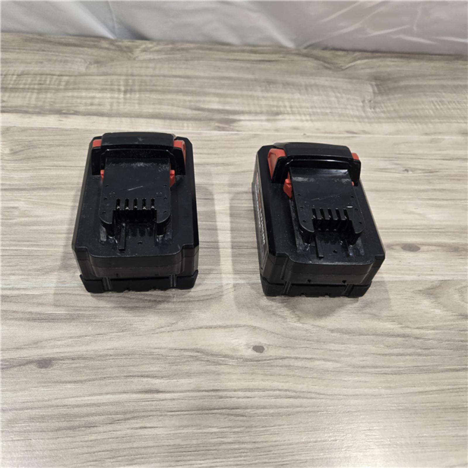 AS-IS Milwaukee 18-Volt Lithium-Ion High Output Starter Kit with Two 6.0 Ah Battery and Charger