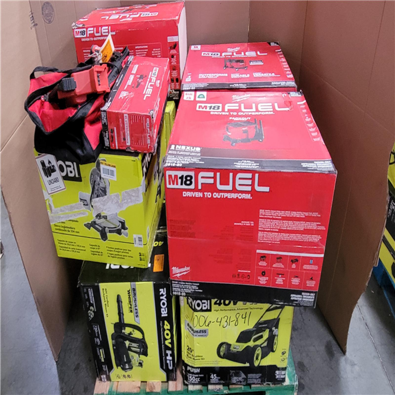 CALIFORNIA AS-IS TOOL PALLET