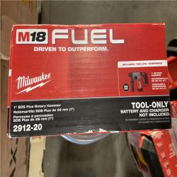 NEW! - Milwaukee M18 FUEL 18V Lithium-Ion Brushless Cordless 1 in. SDS-Plus Rotary Hammer (Tool-Only)