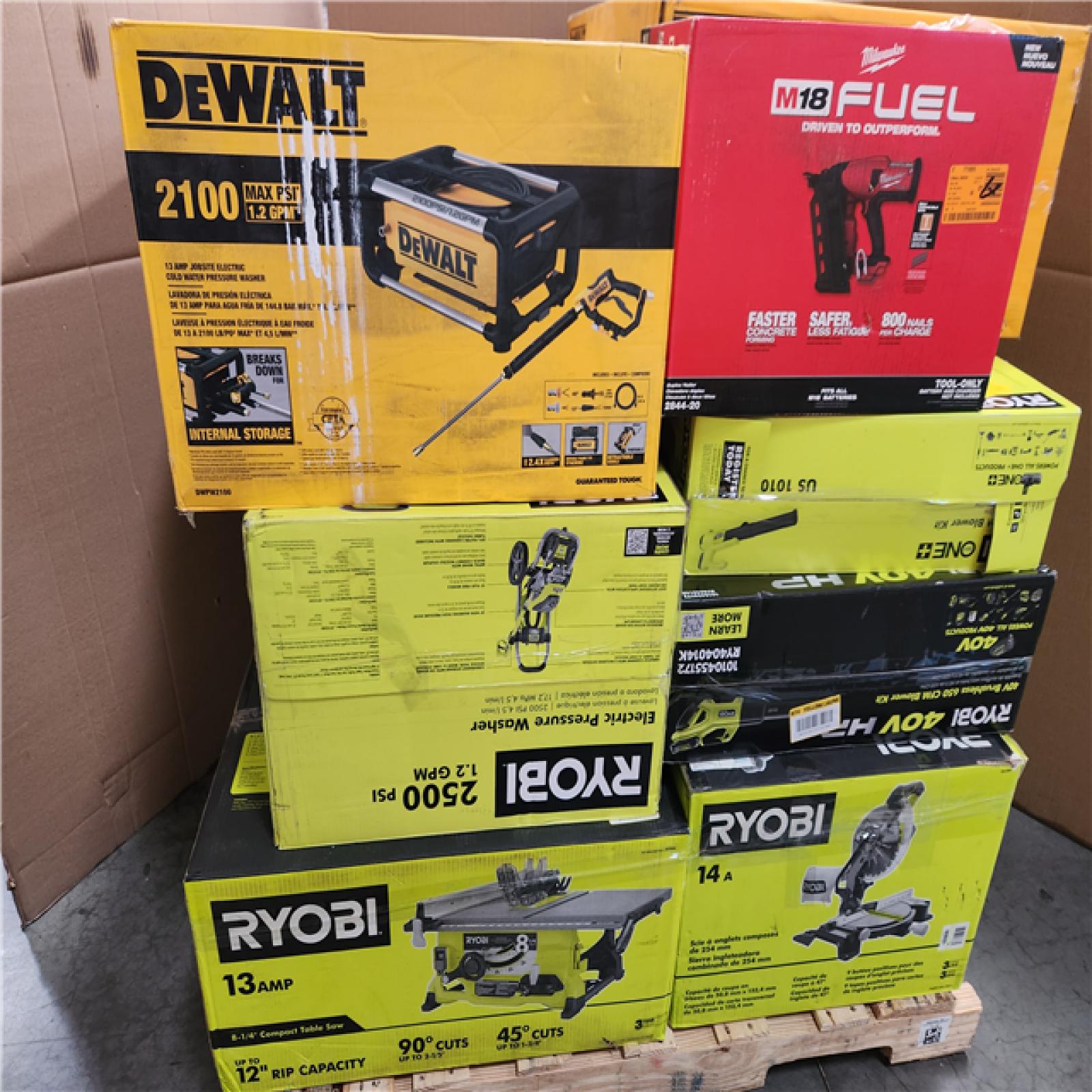 CALIFORNIA AS-IS TOOL PALLET