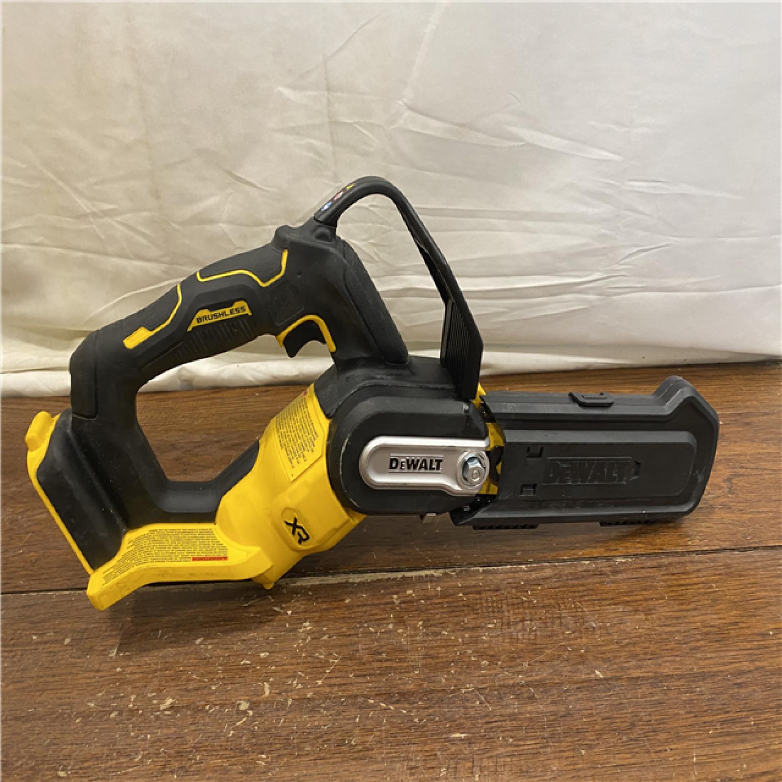 AS-IS 20V MAX 8 in. Brushless Cordless Battery Powered Pruning Chainsaw (Tool Only)