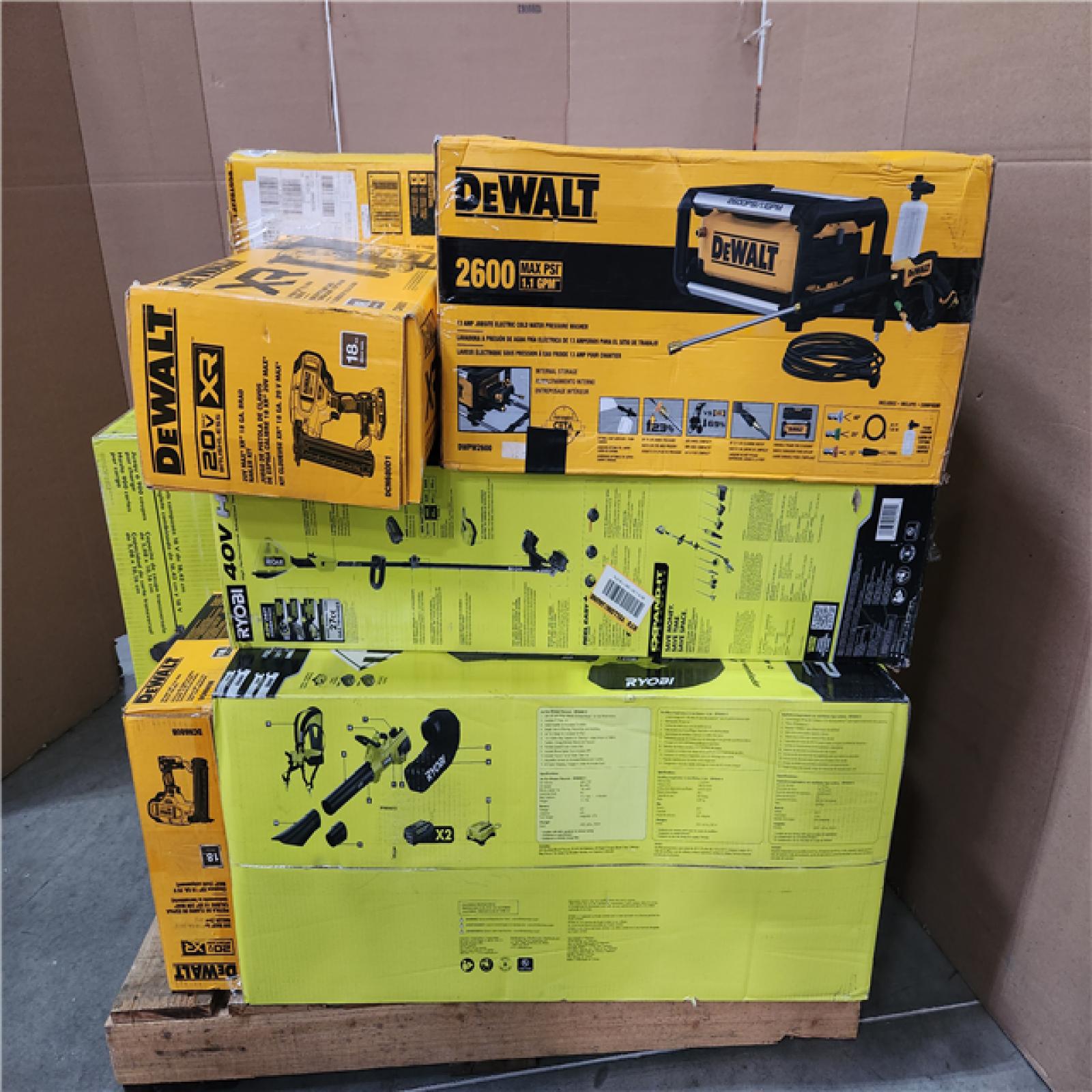 CALIFORNIA AS-IS TOOL PALLET