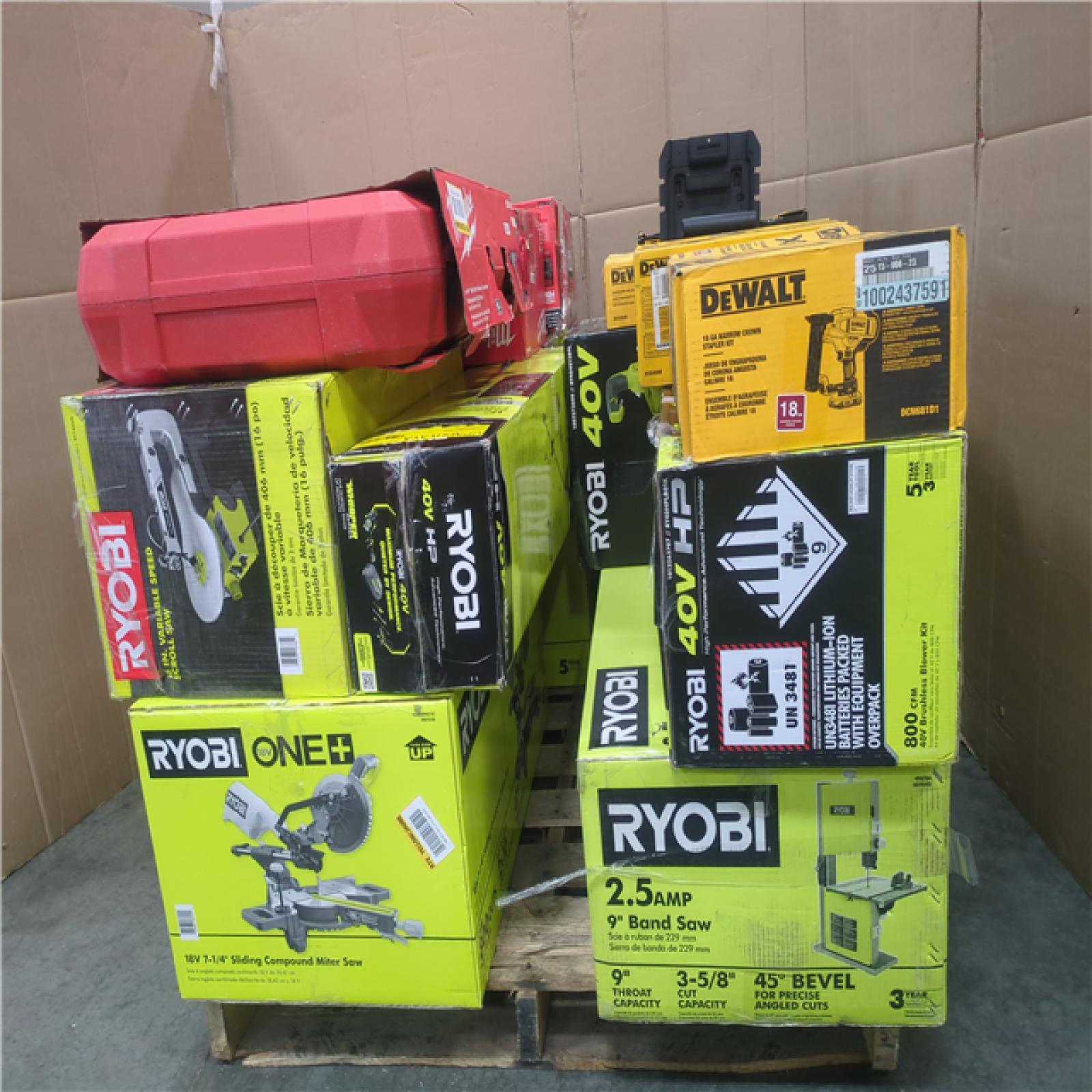 CALIFORNIA AS-IS TOOL PALLET