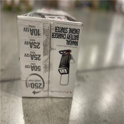 AS-IS - Schumacher Electric Automotive 6 Volt and 12 Volt 250 Amp Manual Wheeled Battery Charger and Jump Starter with a 135-Minute Timer