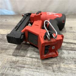 AS-IS Milwaukee FUEL 18-Volt Lithium-Ion Brushless Cordless 18-Gauge 1/4 in. Narrow Crown Stapler (Tool-Only)