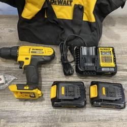 AS-IS DEWALT 20V MAX Cordless 1/2 in. Drill/Driver Kit