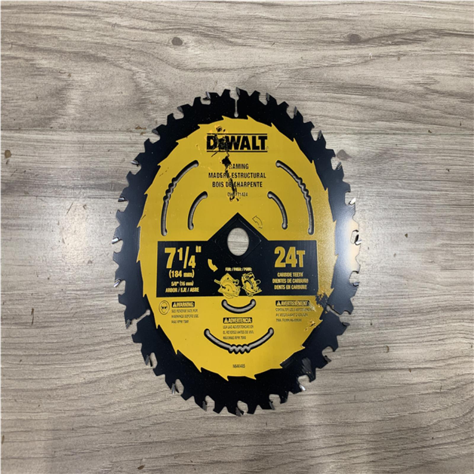 AS-IS DEWALT 20-Volt MAX 7-1/4 in. Cordless Circular Saw (Tool Only)