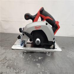 AS-IS- Milwaukee 18V Lithium-Ion Cordless 6-1/2 in. Circular Saw (Tool-Only)
