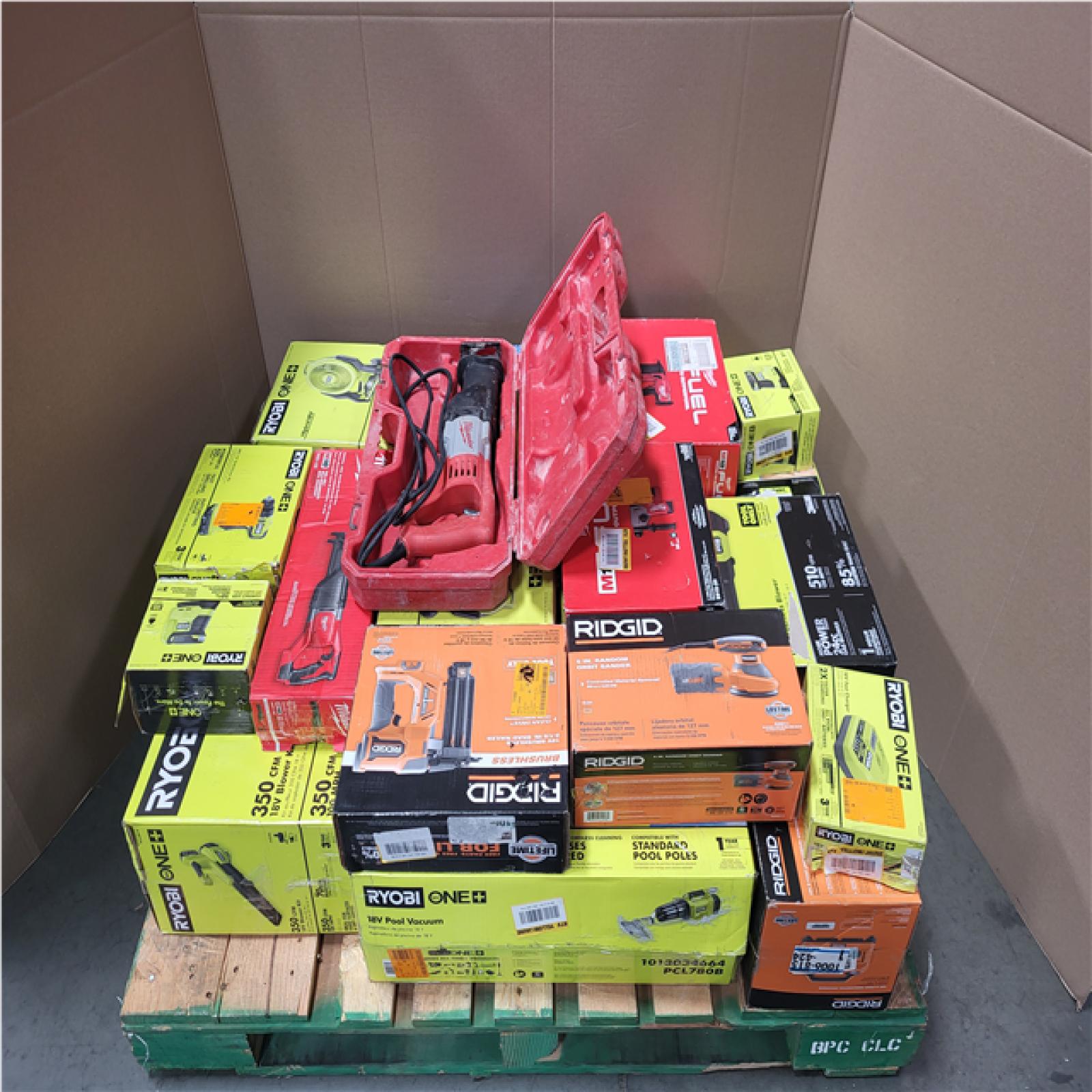 CALIFORNIA AS-IS TOOL PALLET