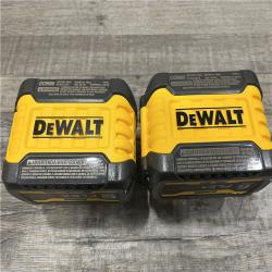 AS-IS DEWALT FLEXVOLT 20V/60V MAX Lithium-Ion 6.0Ah Battery Pack (2 Pack)