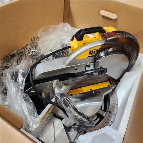 As-Is-  DEWALT 12-in 15-Amp Single Bevel Compound Miter Saw