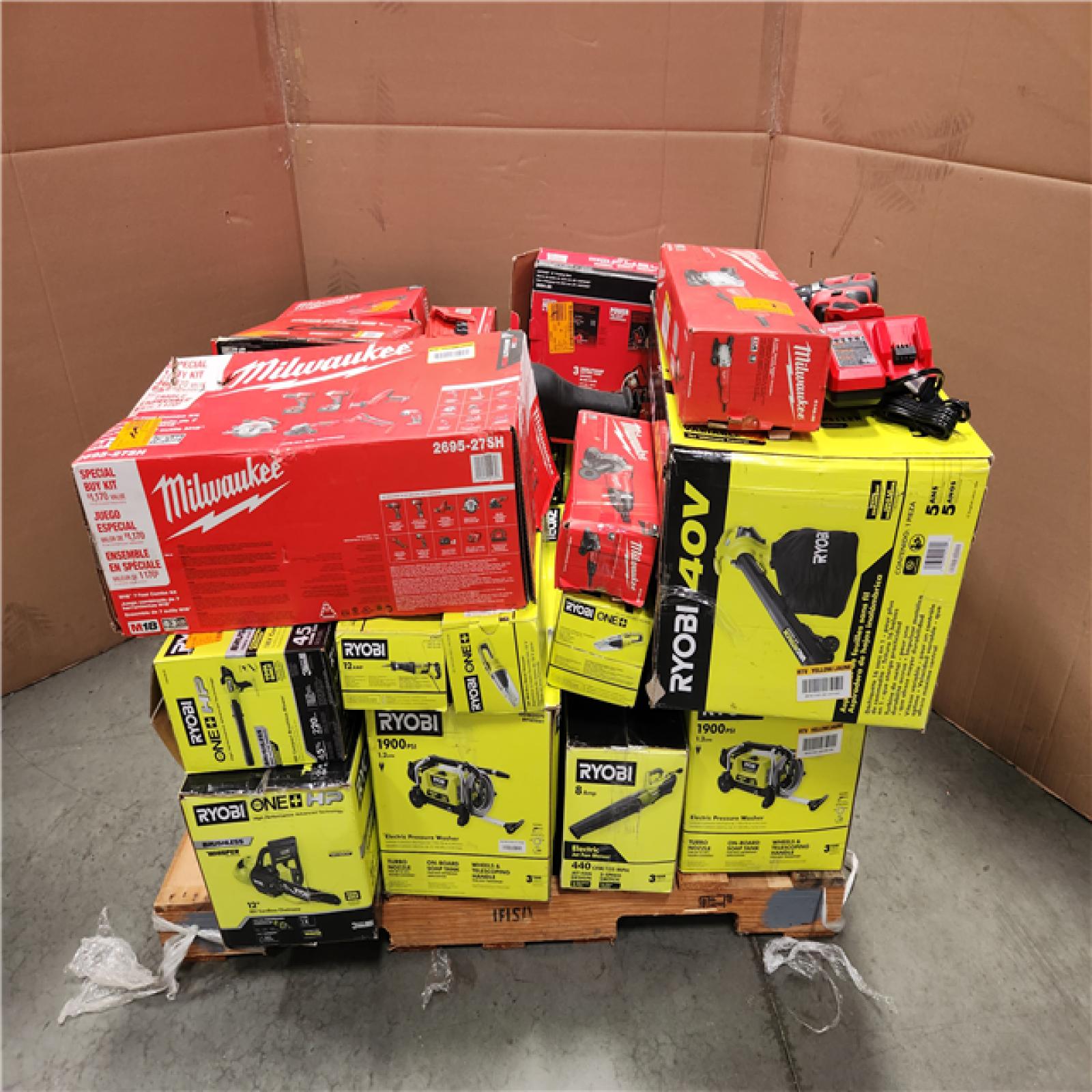 CALIFORNIA AS-IS TOOL PALLET