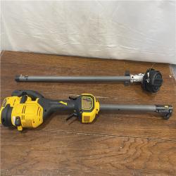 AS-IS DEWALT FLEXVOLT 60V MAX 17 in. Cordless Battery Powered Attachment Capable Trimmer Kit with (1) FLEXVOLT 3 Ah Battery & Charger