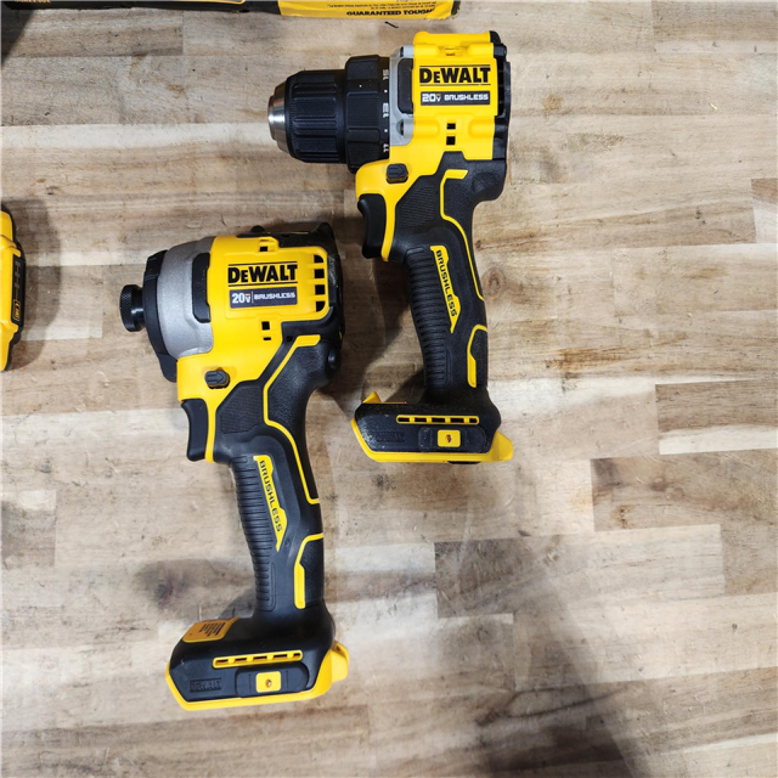 HOUSTON LOCATION - AS-IS DEWALT ATOMIC 20-Volt MAX Lithium-Ion Cordless Combo Kit