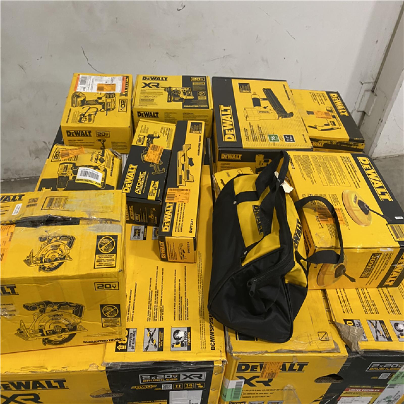 Dallas Location - As-Is DEWALT Tool Pallet