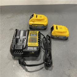 AS-IS - Dewalt Powerstack 20-Volt Lithium-Ion 5.0 Ah and 1.7 Ah Batteries and Charger