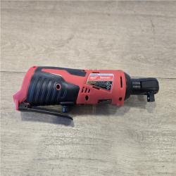 AS-IS Milwaukee 12V Lithium-Ion Cordless 3/8 in. Ratchet (Tool-Only)
