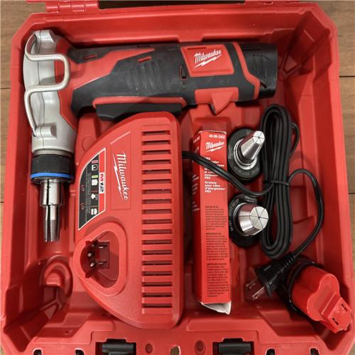 California AS-IS Milwaukee M12 Pex Expander Kit, Includes (2) Batteries, Charger & Hard Case