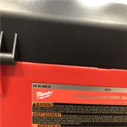 AS-IS Milwaukee 18-Volt 2 Gal. Lithium-Ion Cordless Wet/Dry Vacuum (Vacuum-Only)