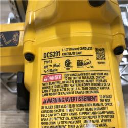 AS-IS DEWALT 6-1/2'' 165MM CIRCULAR SAW (Tool-Only)