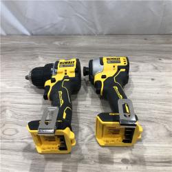 AS-IS DEWALT ATOMIC 20-Volt MAX Lithium-Ion Cordless Combo Kit