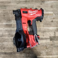 HOUSTON LOCATION - AS-IS Milwaukee M18 FUEL 18-Volt Lithium-Ion Brushless Cordless Coil Roofing Nailer (Tool Only)
