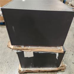 Phoenix Location 2 Sandusky Classic Series Steel Preassembled counter Height Freestanding Storage Cabinet In Black (36 in. W x 36 in H x 18 in. D)