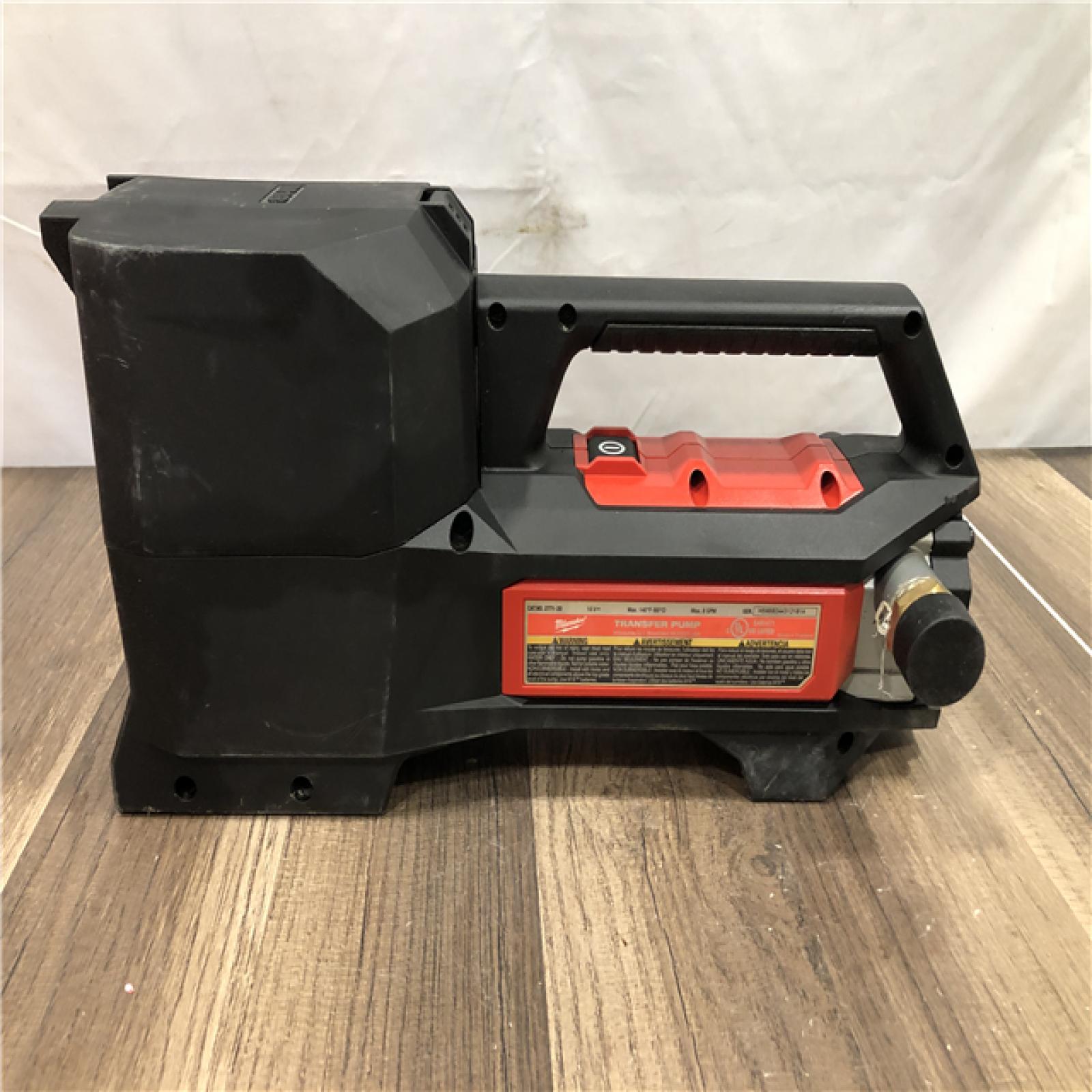 AS-IS Milwaukee 18-Volt 1/4 HP Lithium-Ion Cordless Transfer Pump (Tool Only)