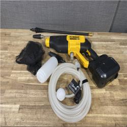 Houston Location AS-IS DEWALT 20V MAX 550 PSI 1.0 GPM Cold Water Cordless Power Cleaner with 4-Nozzles (Tool Only)