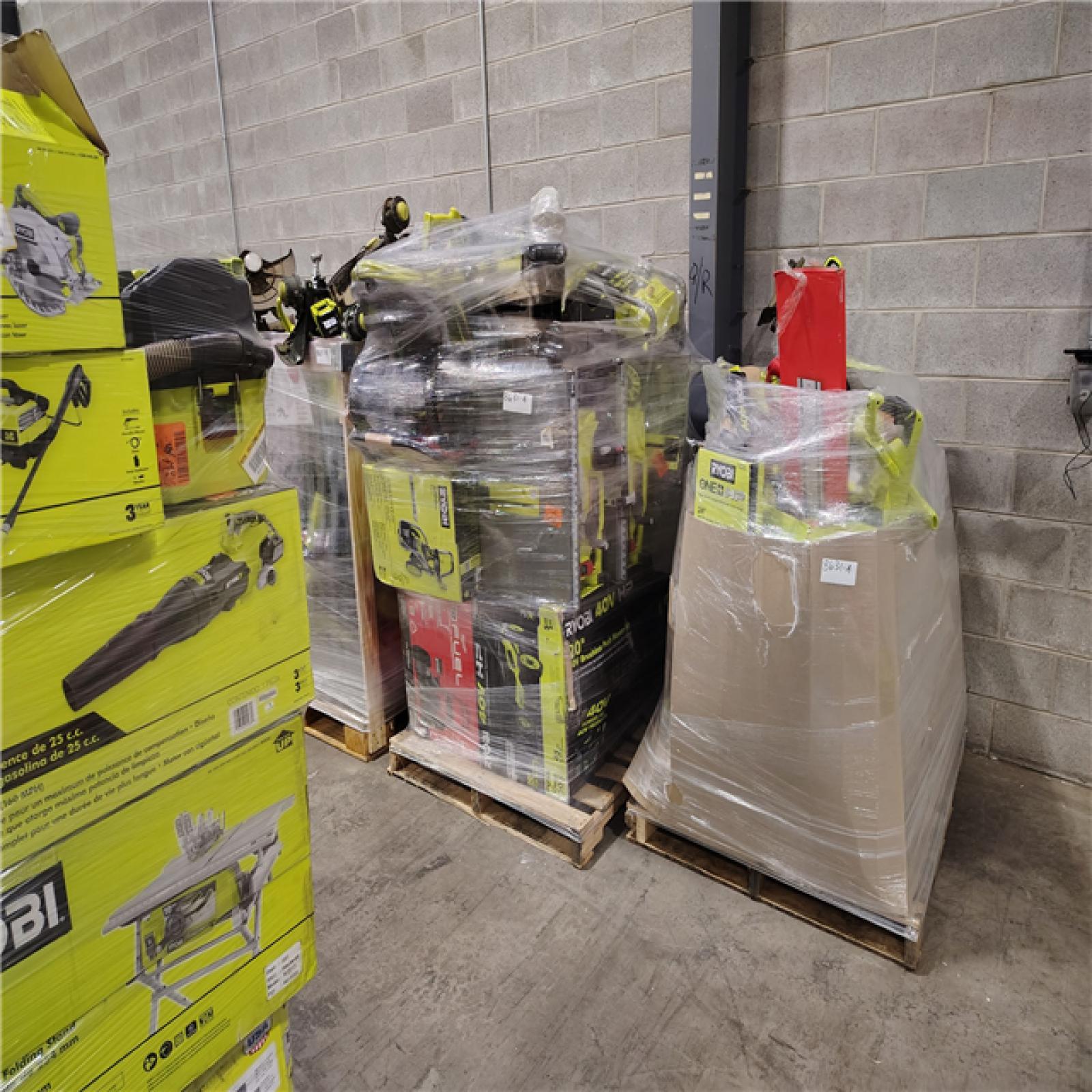 Pittston Location As-Is Power Tools Partial Truckload (8 pallets) 8631-A