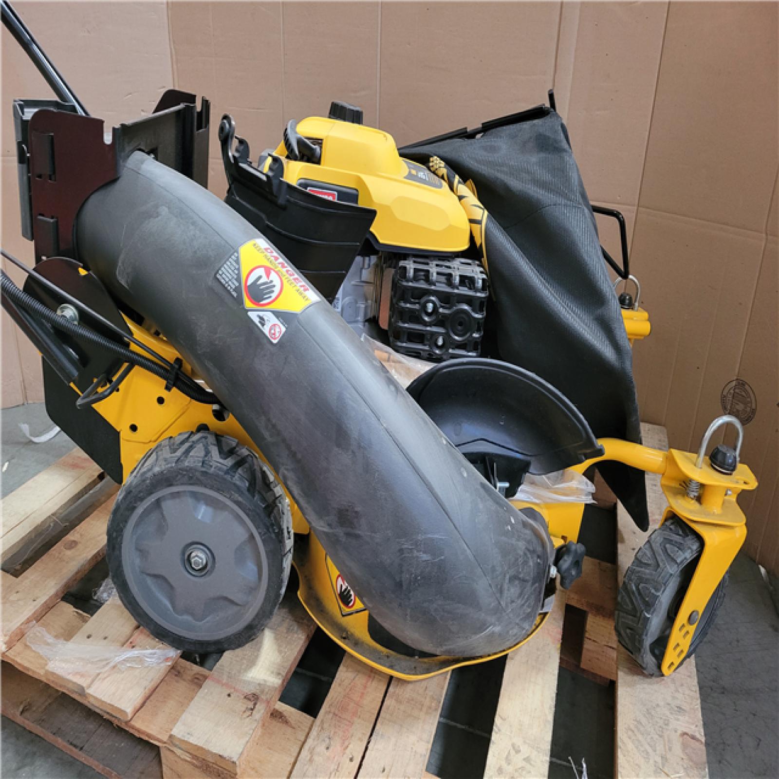 CALIFORNIA AS-IS DEWALT LAWN MOWER