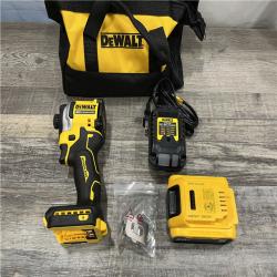 AS-IS DEWALT ATOMIC 20V MAX Lithium-Ion Cordless 1/4 in. Brushless Impact Driver Kit